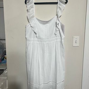 White summer dress